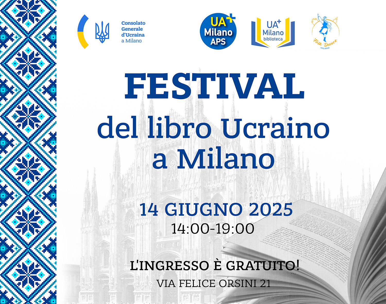Festival del libro Ucraino a Milano